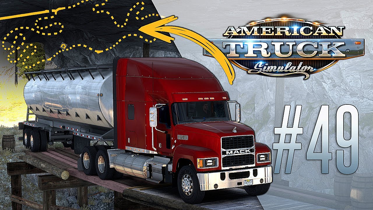 ПУТЕШЕСТВИЕ ПО СКРЫТЫМ ДОРОГАМ (SECRET ROADS) &mdash; American Truck Simulator (1.53.0.27s) [#49]