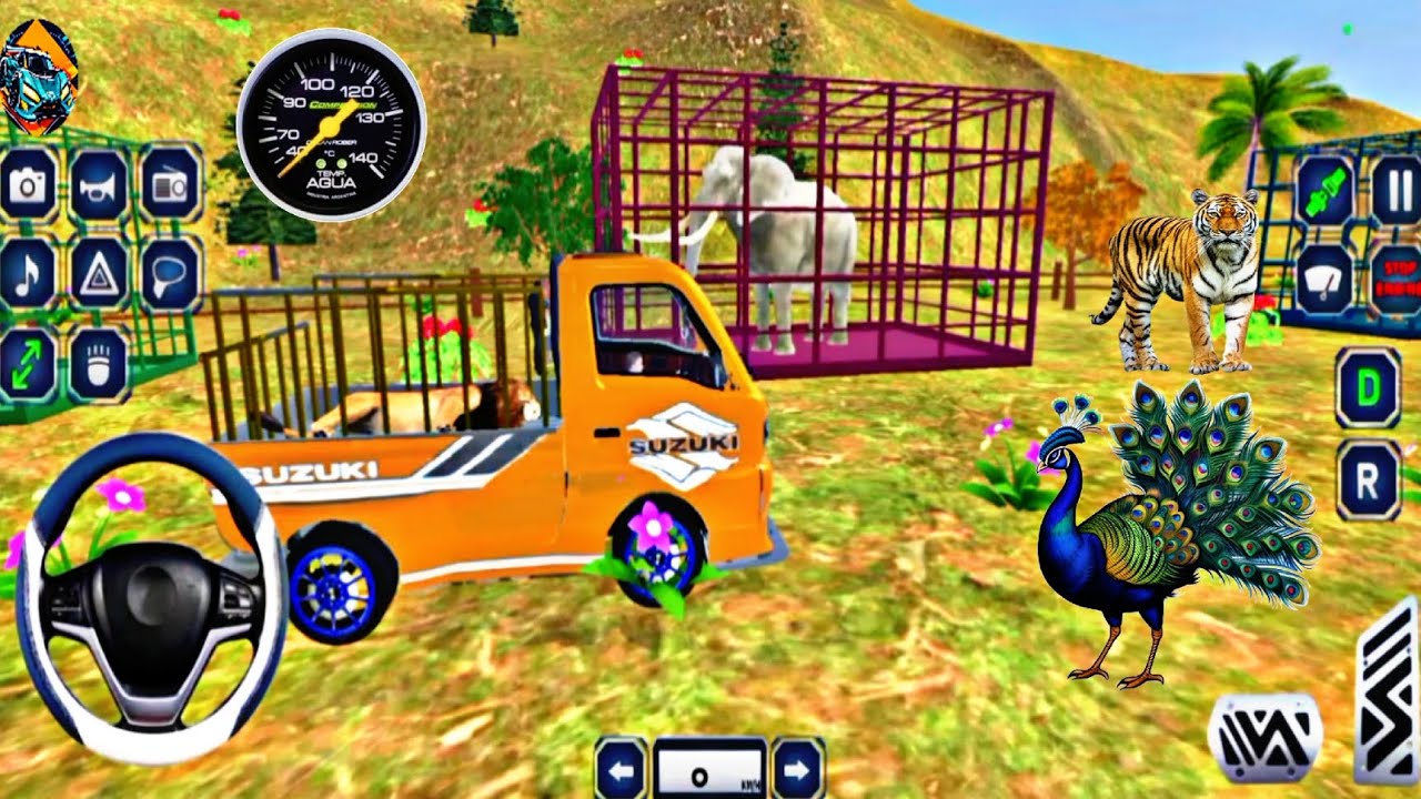 New tiger game upload animal truck driving minus Android game 3D (2026)