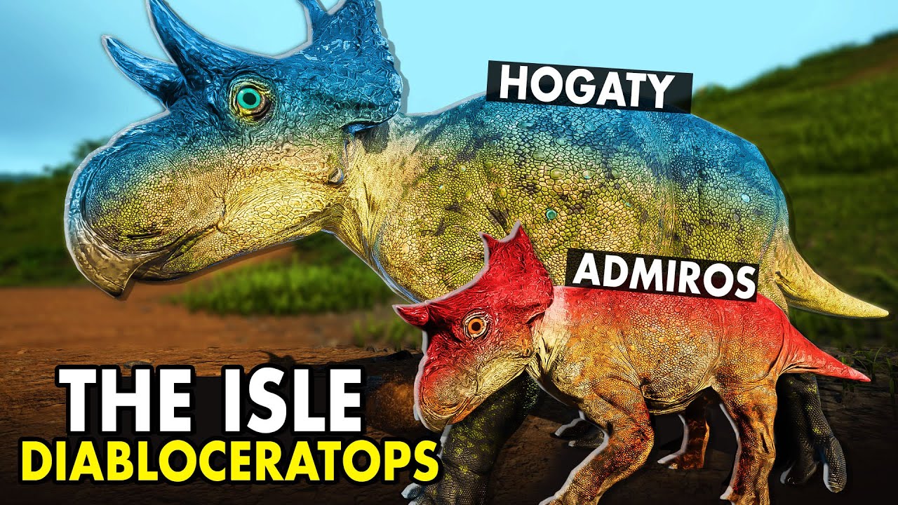 ADMIROS i HOGATY w THE ISLE EVRIMA - PIERWSZY RAZ NOWYM DINOZAUREM 