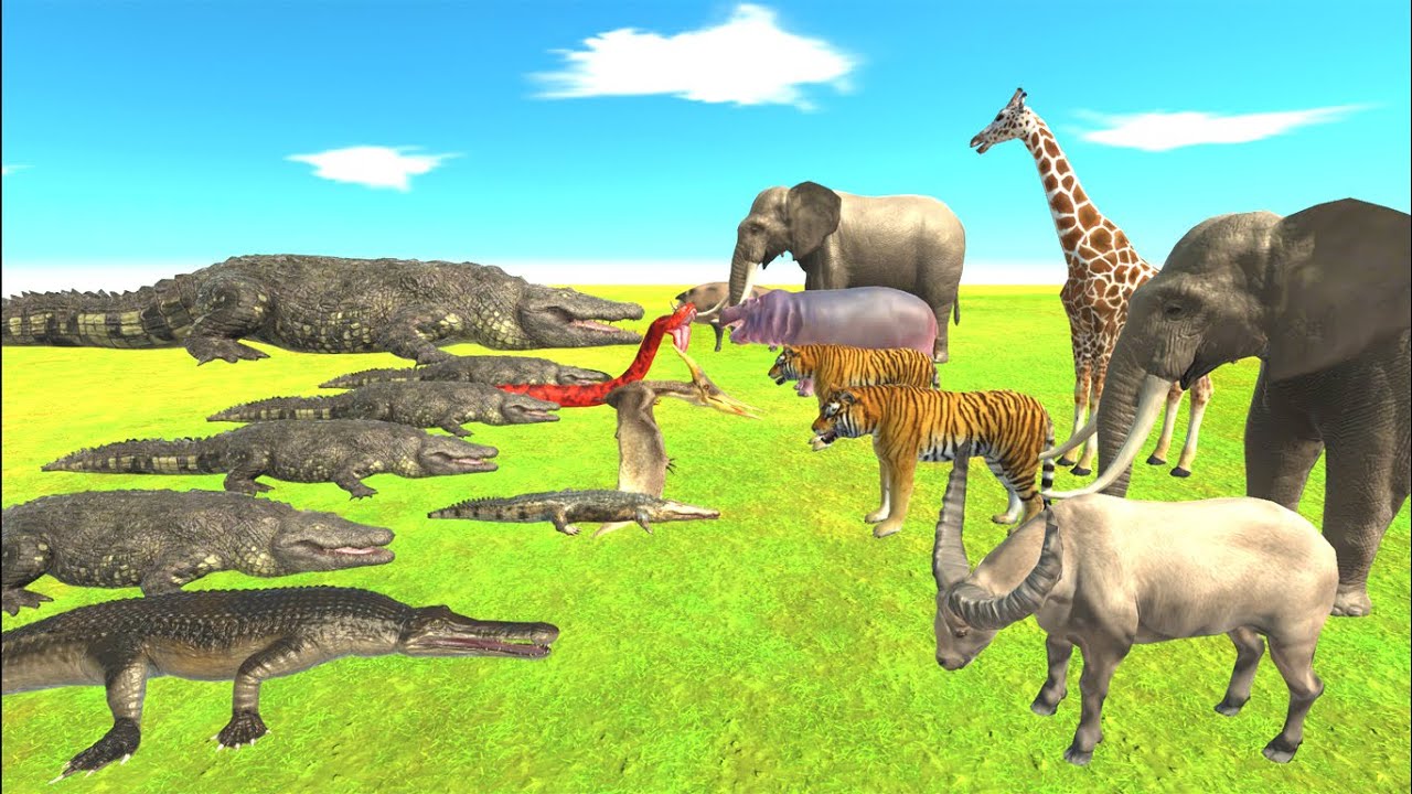 War battle Mutant Reptiles vs Monster Mammals – Who Rules the Earth?