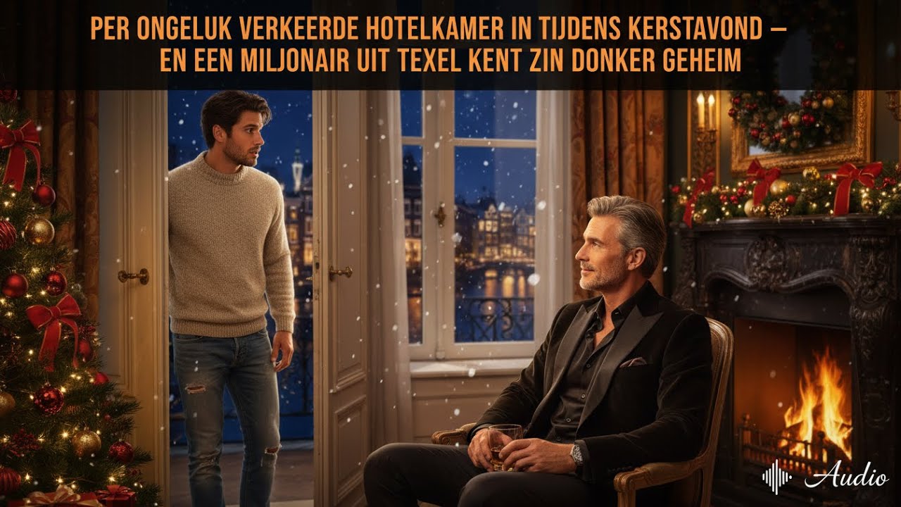 PER ONGELUK VERKEERDE HOTELKAMER IN TIJDENS KERSTAVOND — EN EEN MILJONAIR UIT TEXEL KENT ZIJN..