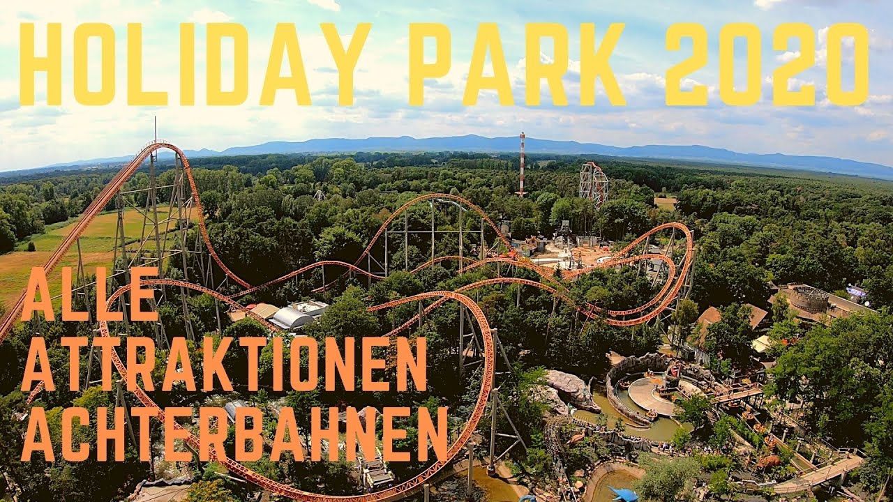 HOLIDAY PARK 2020 ALLE ATTRAKTIONEN, ACHTERBAHNEN