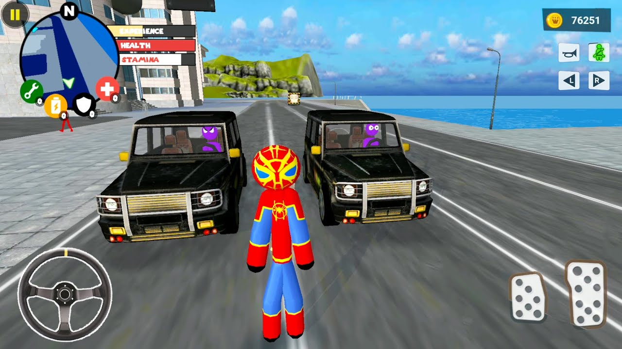 Cars Drive & Helicopter Flight #6 - Big City With Skyscrapers Simulator - Android Gameplay