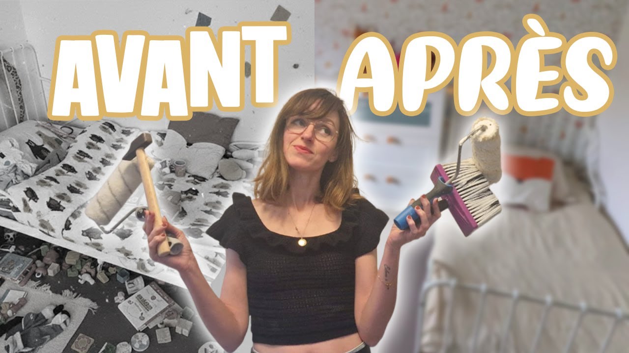 ✨J'ai transformé leur chambre : Déco + Rangement (AVANT / APRÈS )