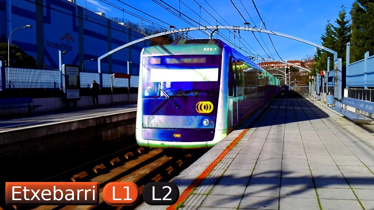 Etxebarri L1 - L2 : Метрополитен Бильбао ( UT 500 )
