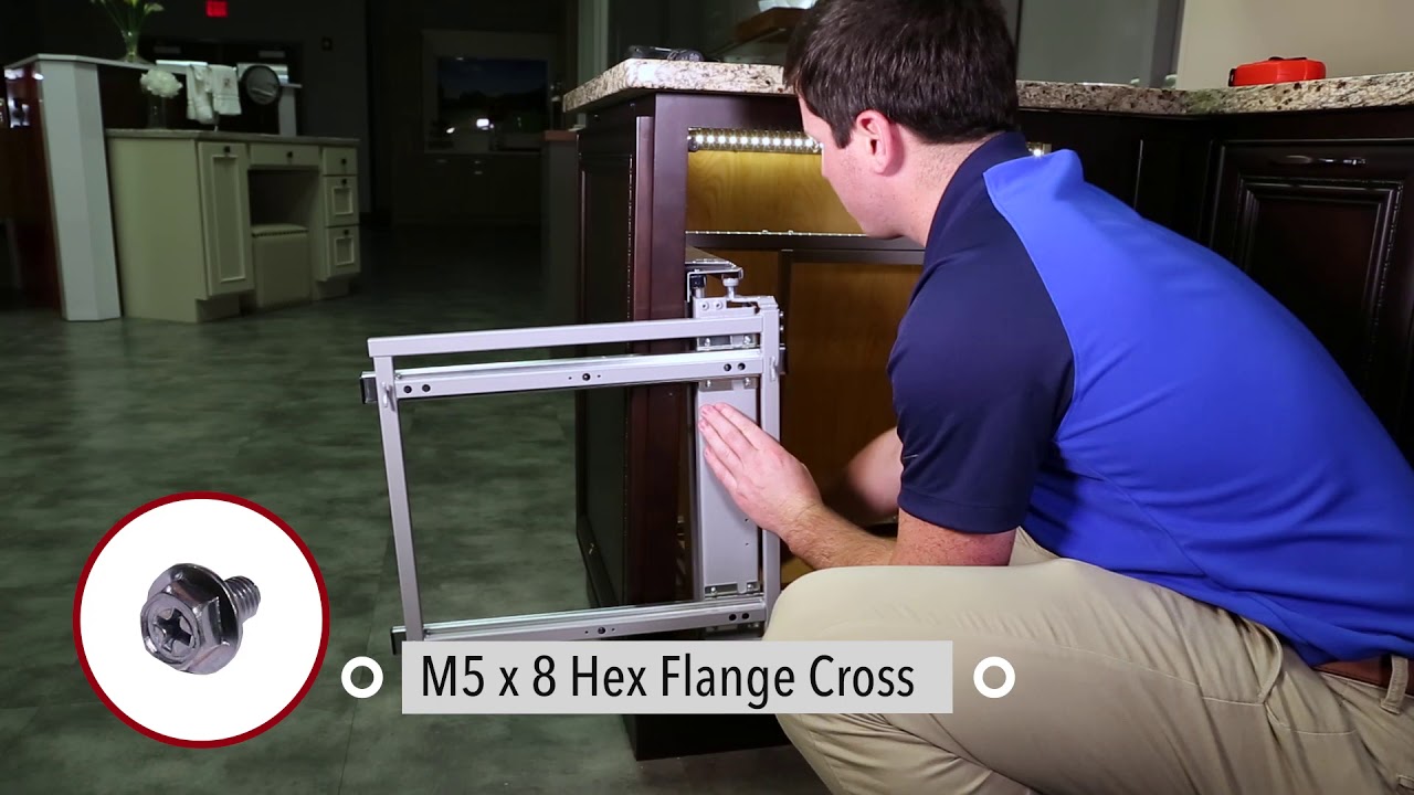 5707 Blind Corner Organizer | Installation