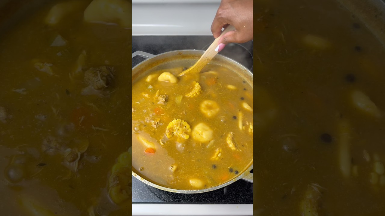 Куриный суп в карибском стиле🇻🇮🍲