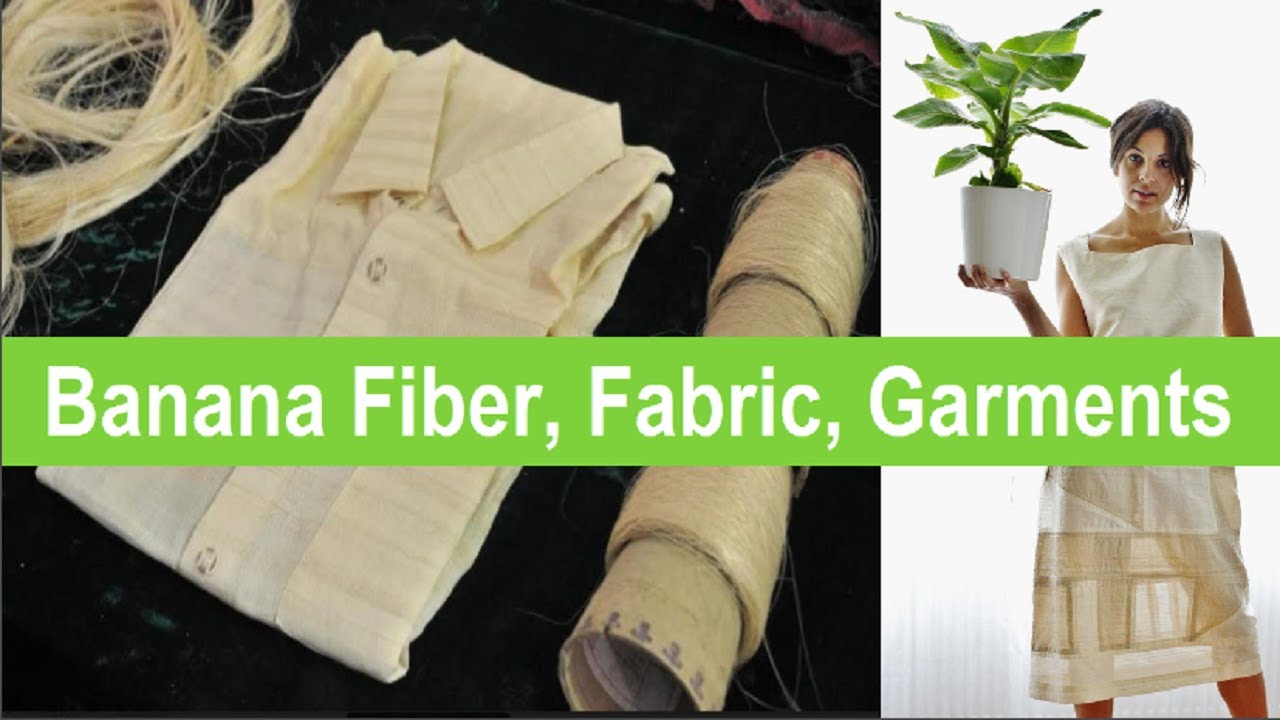 Banana Fiber to Fabric, Fiber Extraction, Yarn Spinning & Weaving Process@TextileTV​