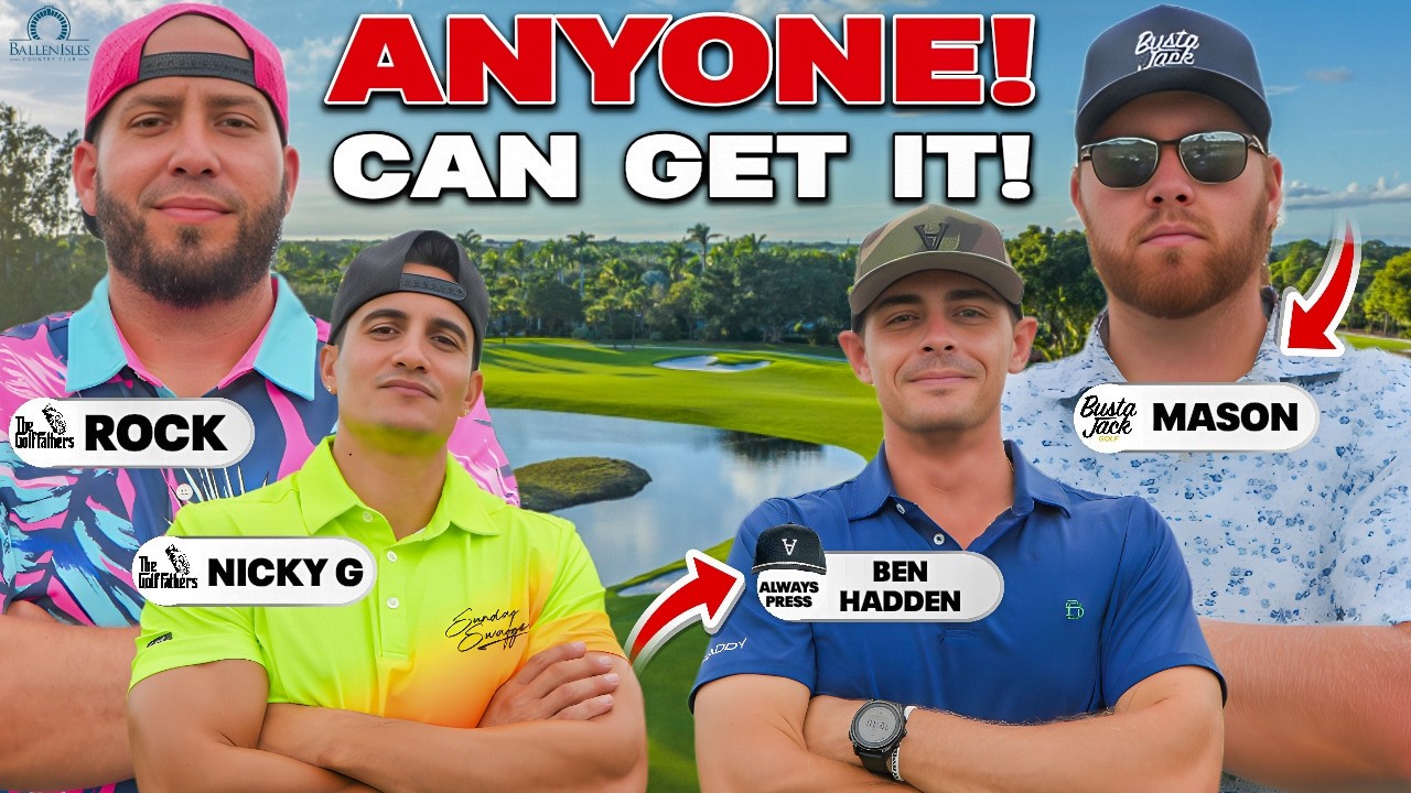 OUR BIGGEST GOLF MATCH EVER!! Mason Nutt and Ben Hadden!!