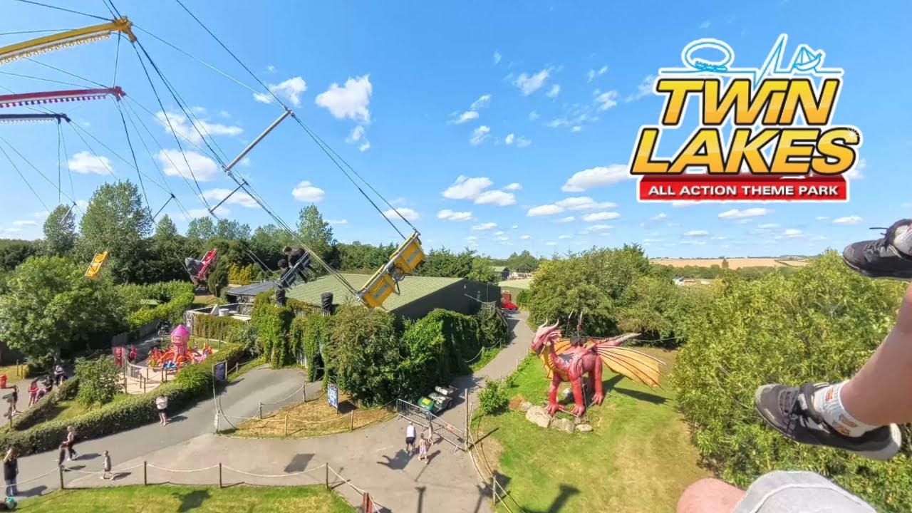 EXCALIBUR Twinlakes Park - Вид от первого лица во время поездки