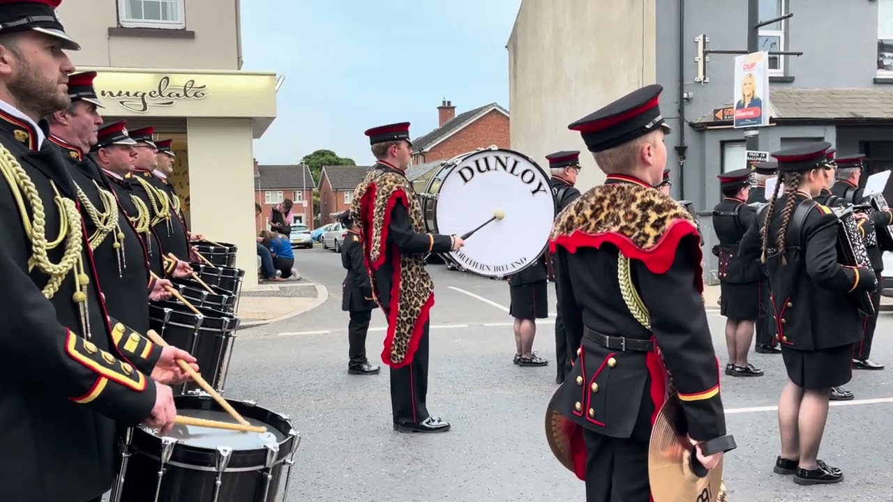 Dunloy Accordion Band (Wellington March) @ Pride of Ballinran Parade 2024