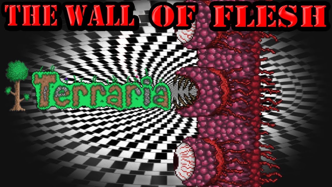 Dicas Para Terraria \\ Como matar Wall of flesh facilmente - BioGamerBR