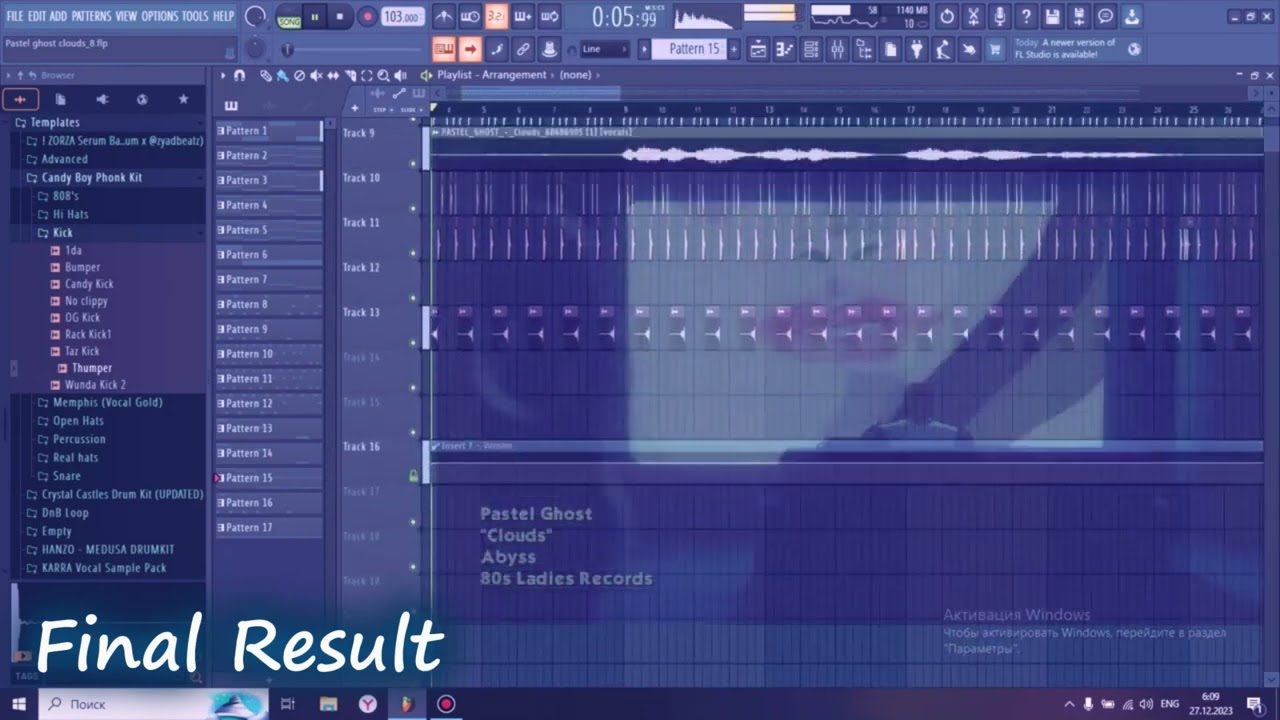 [FLP] КАК СДЕЛАТЬ ТРЕК Pastel ghost - Clouds ( Remake Fl studio 21 )
