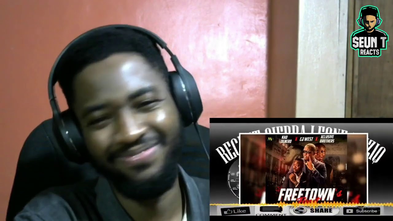 Kao Denero, CJ West and the Exclusive brothers on this fine one/ Freetown's finest reaction/ #STG