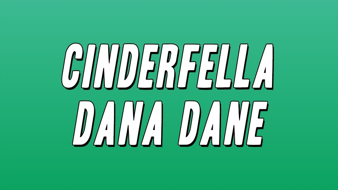 Dana Dane - Cinderfella Dana Dane (Lyrics)
