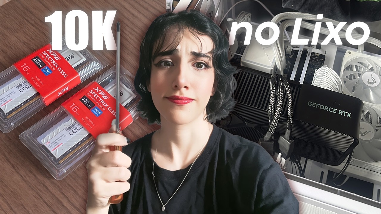 48 horas montando PC GAMER pela PRIMEIRA VEZ e me LASQUEIKKKKKKK