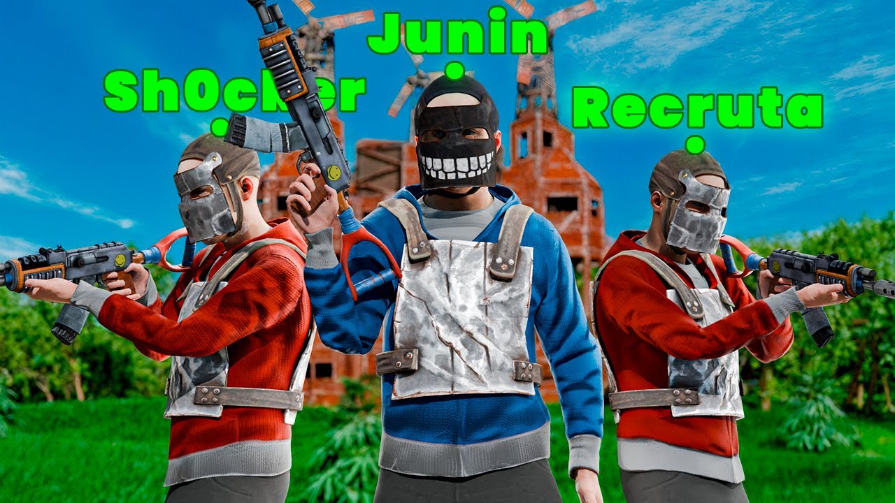 Trio Apelão no Servidor Brasileiro Ft. @sh0cker @Senhor Recruta
