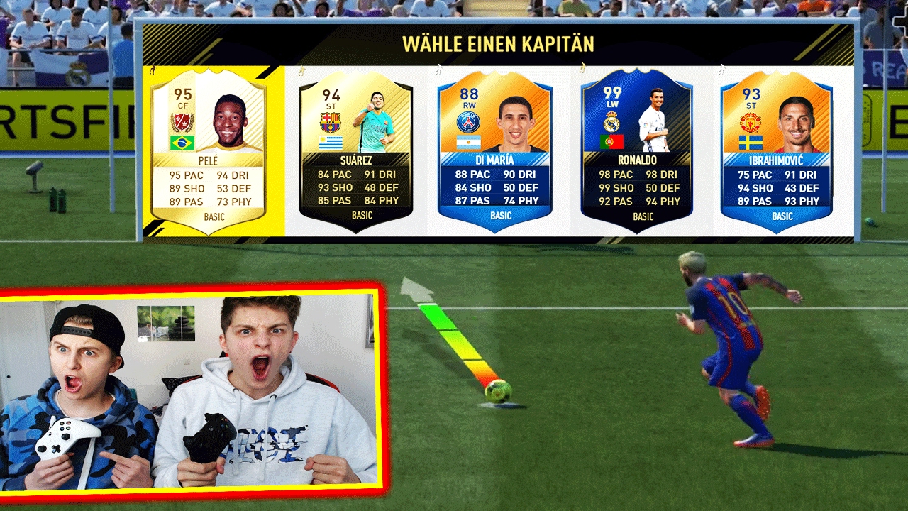 VERRÜCKTE 11 METER FUT DRAFT CHALLENGE! ⚽⛔️⚽ FIFAGAMING vs BRUDER - FIFA 17 ULTIMATE TEAM (DEUTSCH)
