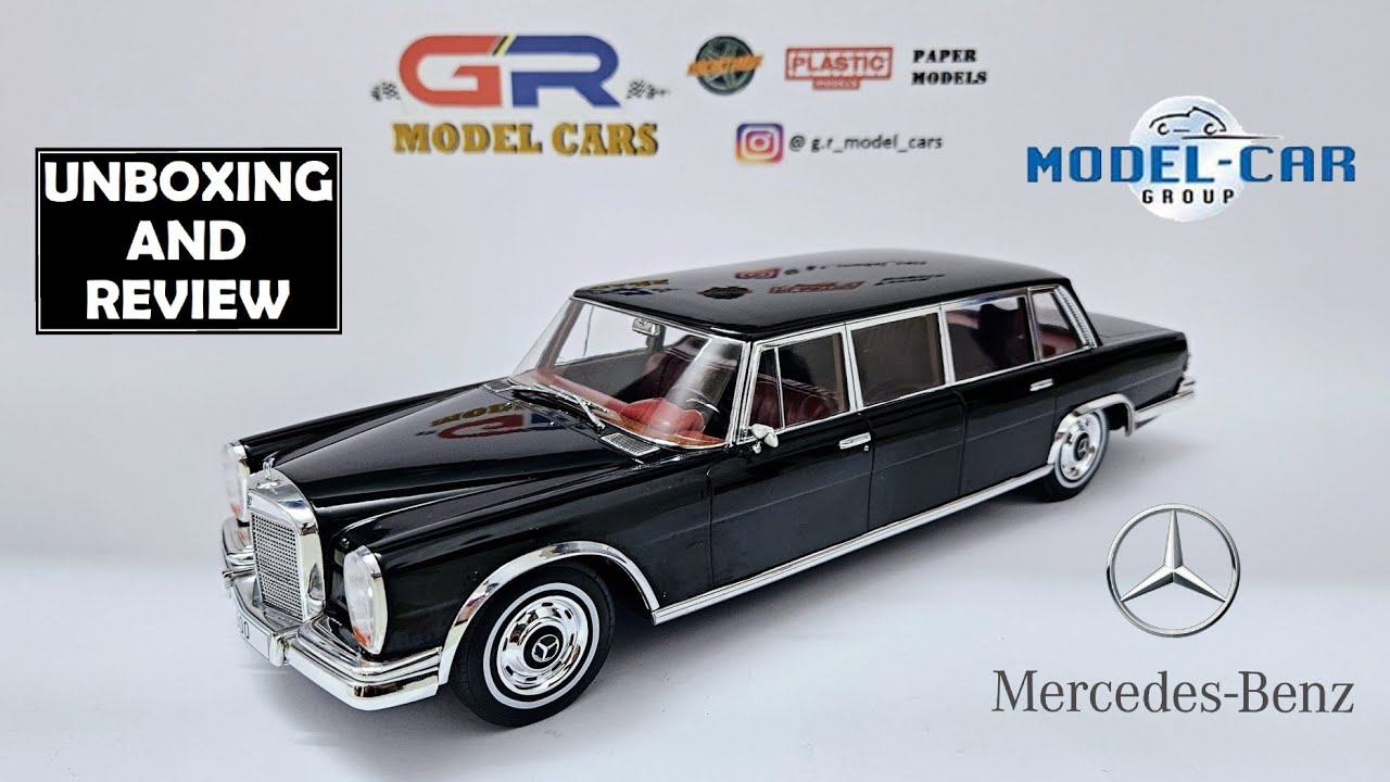 MCG Models Mercedes-Benz 600 Pullman (W100) Unboxing and Review | 1:18 Scale | Diecast Model Car