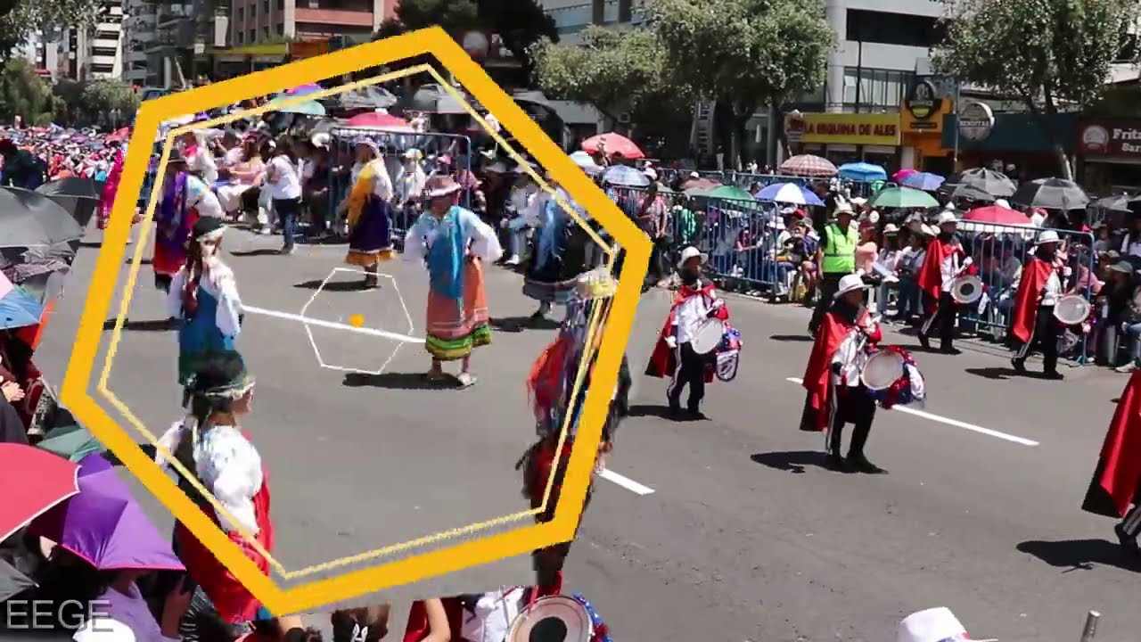 Parte 1 DESFILE FIESTAS DE QUITO diciembre 2023