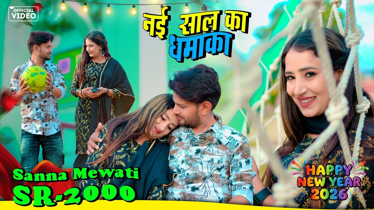 SR.2000 SANNA MEWATI // नई साल का धमाका // 4k Video mewati song / new year 2026 /Singer Sanna Mewati