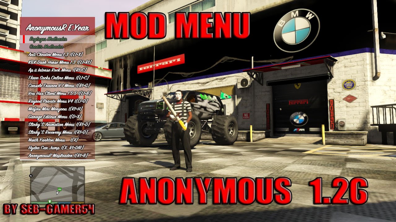 [PS3] GTA V Mod Menu Anonymous 1.26 [FR]