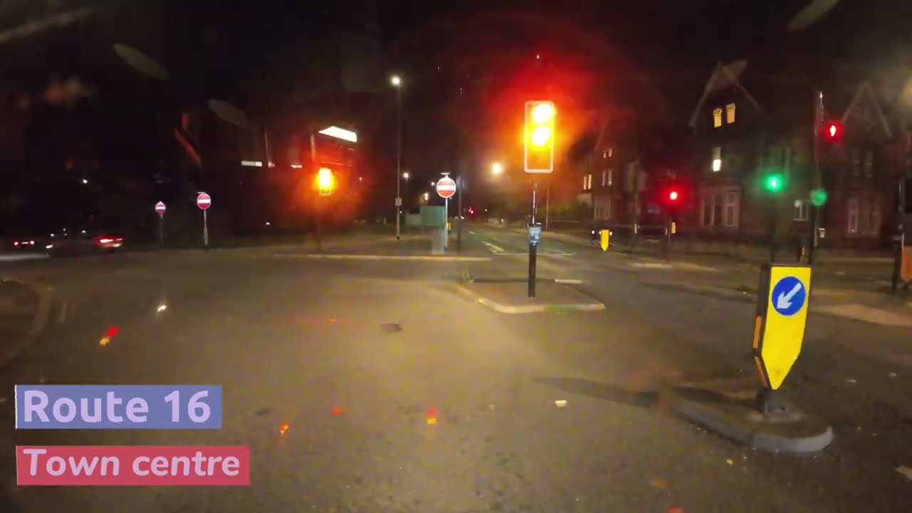 Route 16 Ecton Brook- Town centre Northampton +Map +Timetable