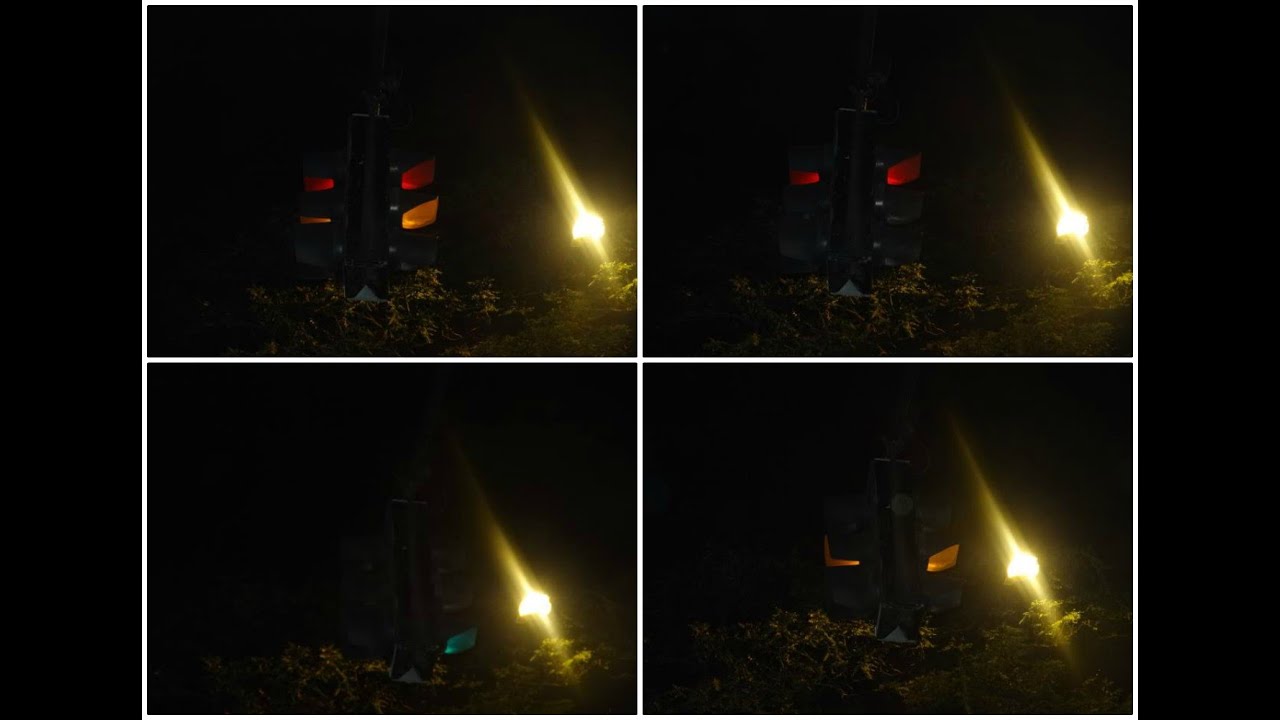 British Traffic Lights 24 (Night)