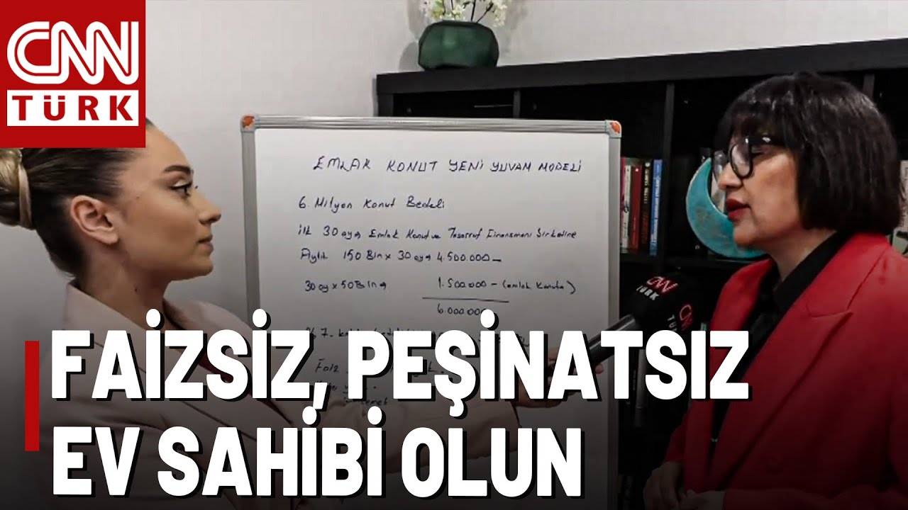 Faiz Yok, Peşinat Yok! İşte Emlak Konut'un 