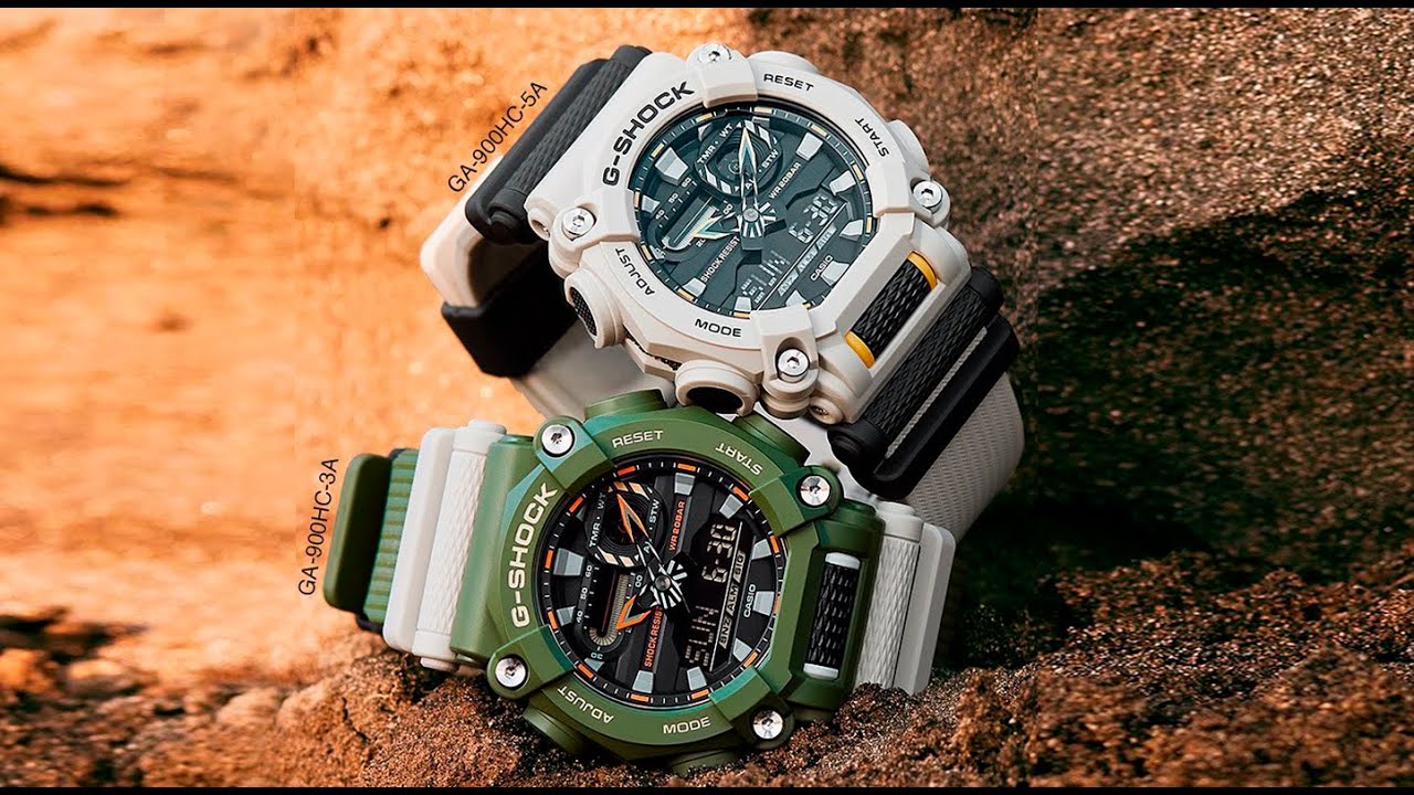 Lan&ccedil;amento G-SHOCK GA-900HC *Hidden Coast