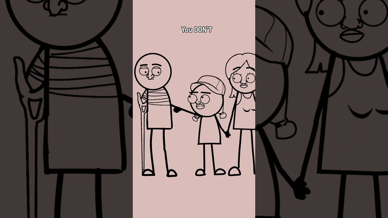 when a kid sees a disabled person (Animation meme)
