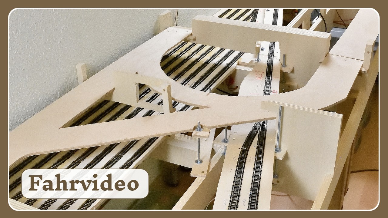Probefahrten durch den Schattenbahnhof » TT Modellbahn Ge(l)dern » iwii