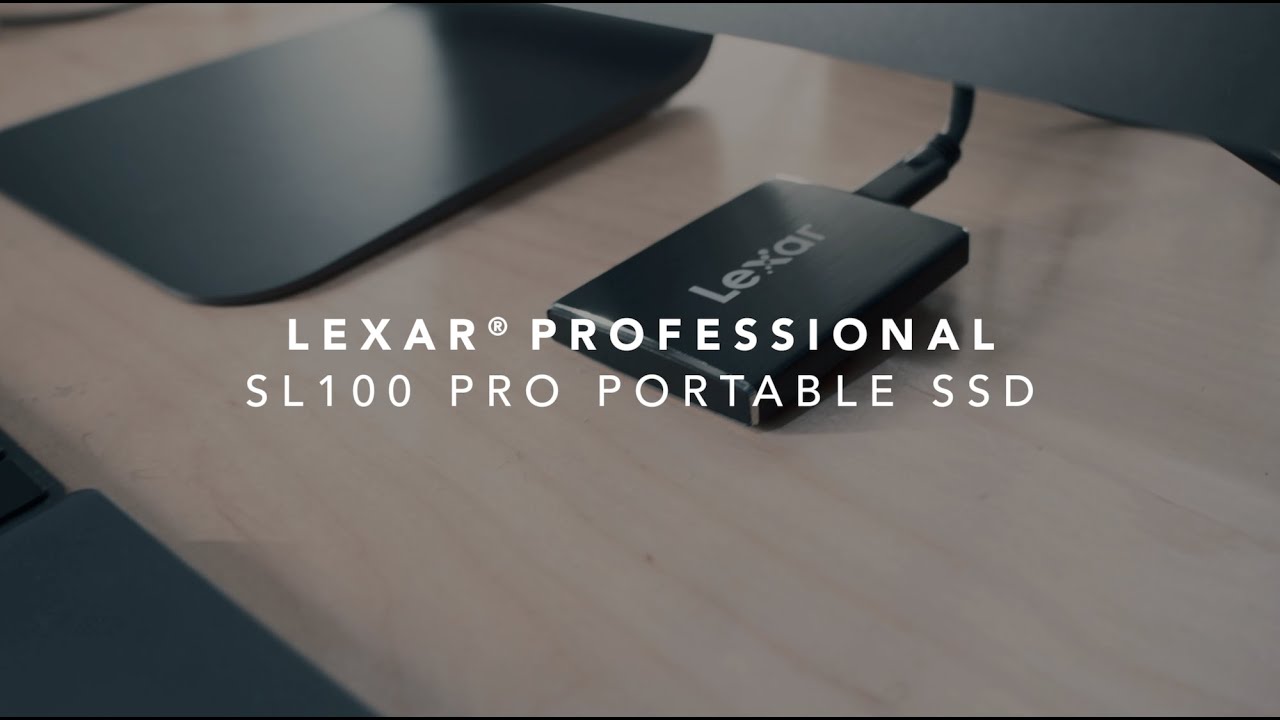 Lexar&reg; Professional SL100 Pro Portable SSD