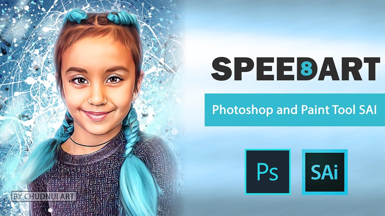 SpeedArt 8 / #Photoshop / #PORTRAIT / #дримарт / SPEED PAINTING / CHUDNUI ART