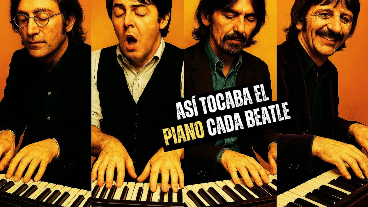 ¡Todos los Beatles tocaban piano! Pero uno es el MEJOR