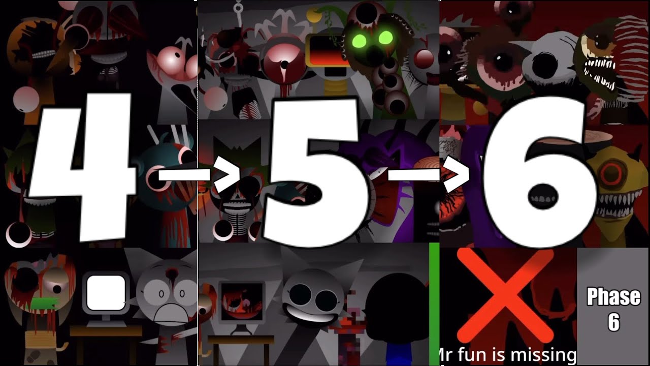 Sprunki phase 4 - 6
