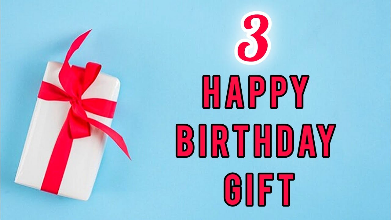 3 Card making tutorial | Handmade birthday card | Card for birthday