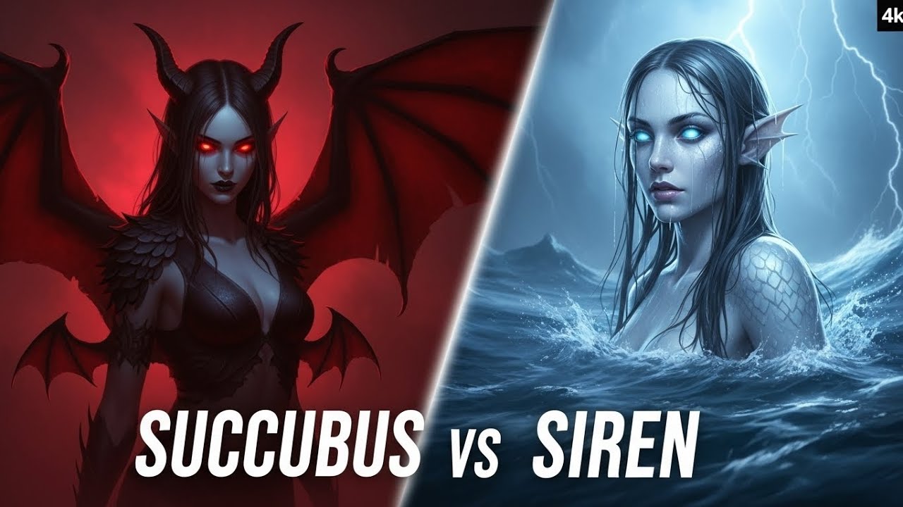 Succubus vs. Siren: The Dark History of Mythical Creatures Explained