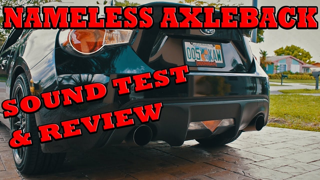 Subaru BRZ Nameless Performance Exhaust Review + Sound Test!