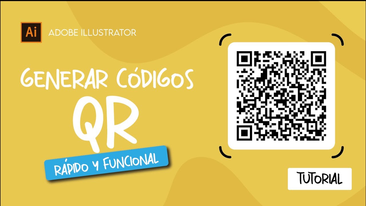 Crear código QR en Adobe Illustrator | FÁCIL Y RÁPIDO