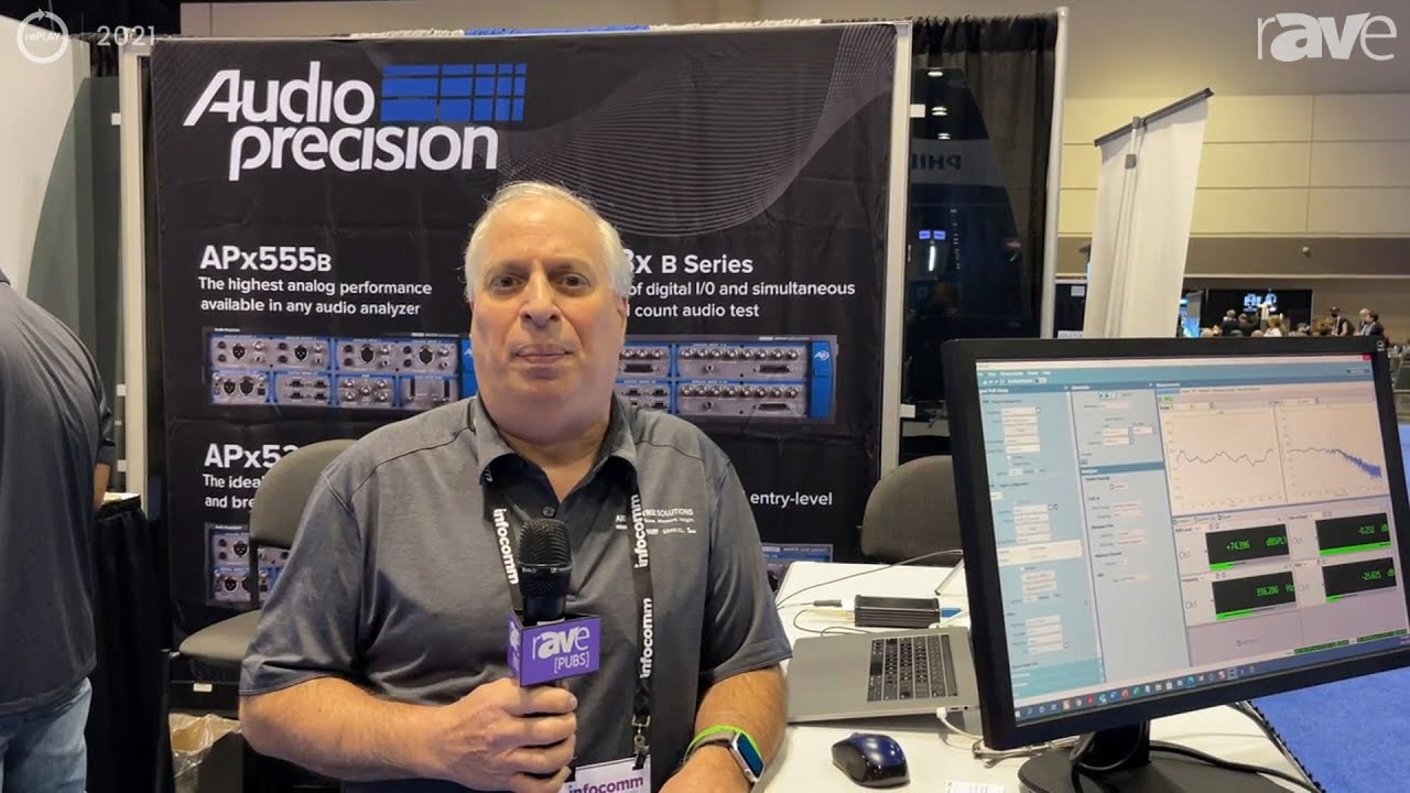 InfoComm 2021: Audio Precision Displays APx500 Flex Audio Analyzer and Measurement System