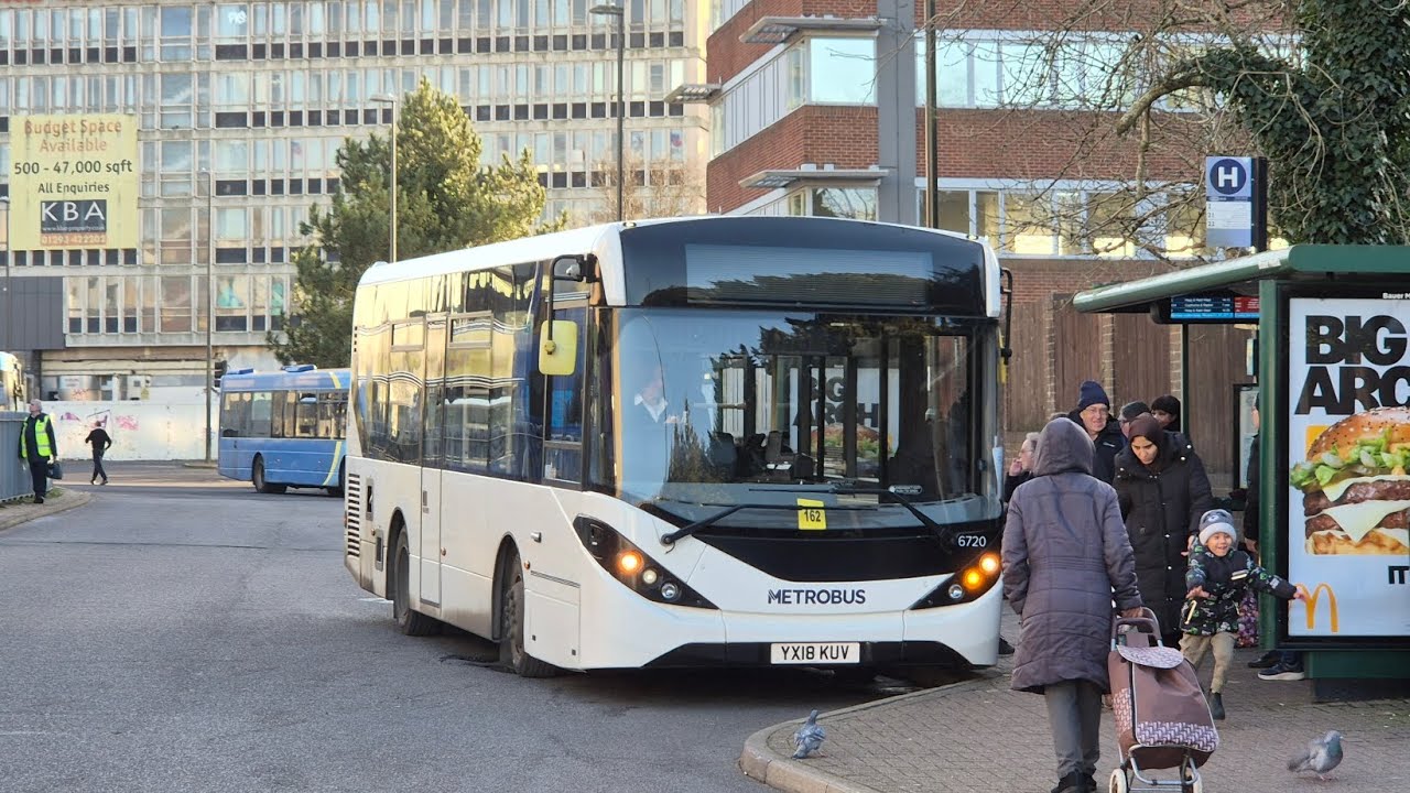*LOAN* Onboard MetroBus 6720 (YX18 KUV) | ADL Enviro200MMC | Route 2