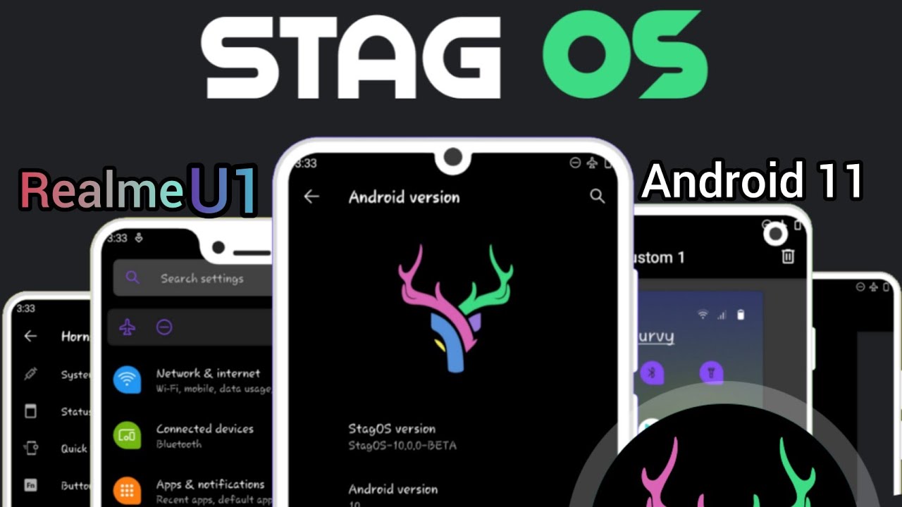 Realme U1 Stag Os Android 11 custom ROM | Android 11 for Realme U1 | Stable update |