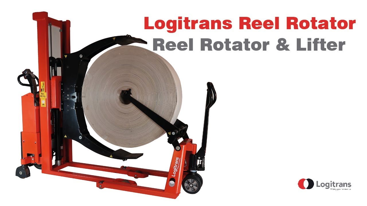 Logitrans Reel Rotator   Reel rotator & Reel lifter