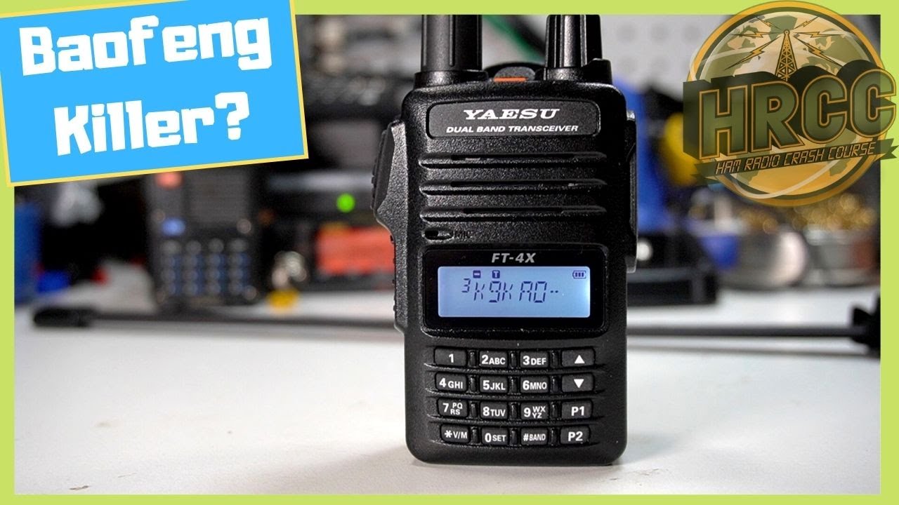 Обзор Yaesu FT-4X — убийца Baofeng?