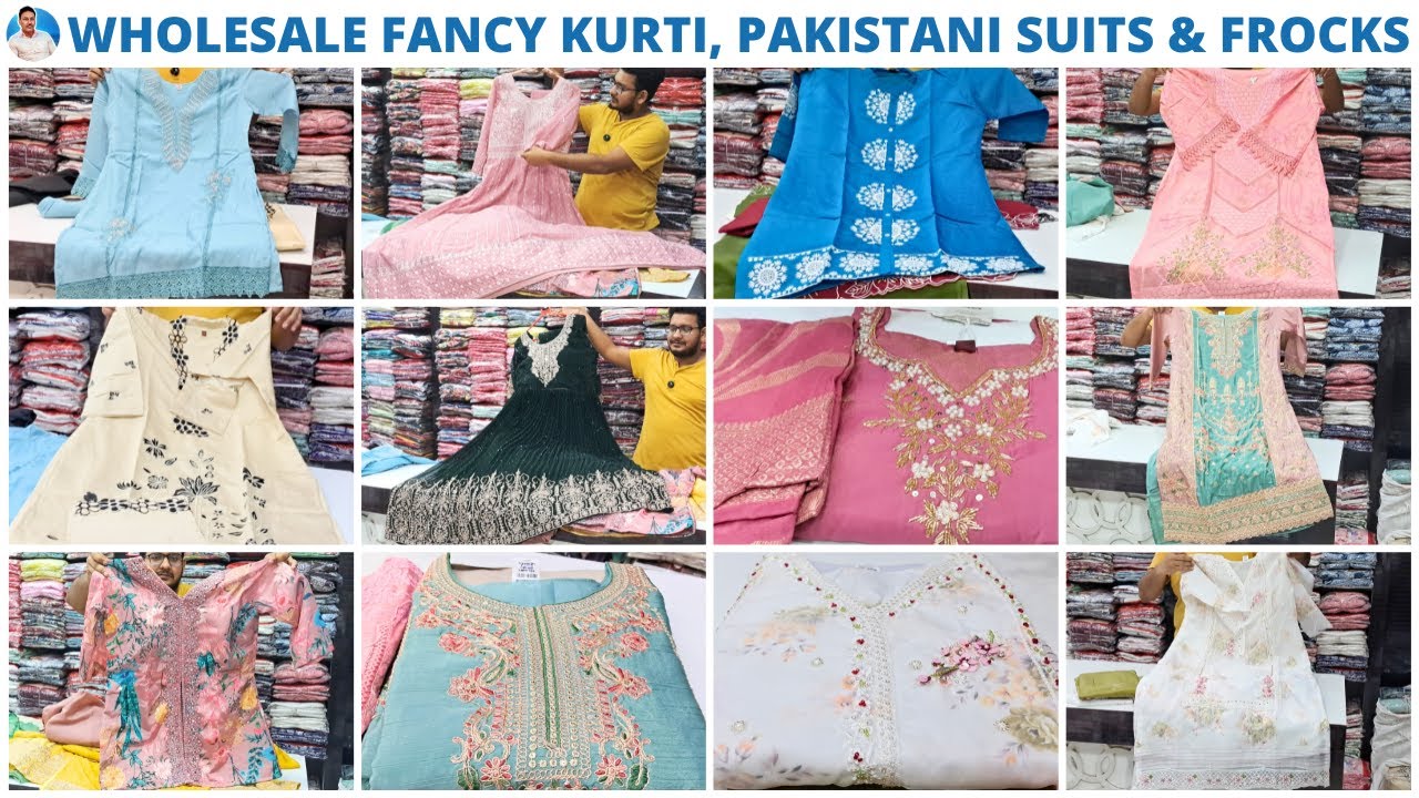 Wholesale Ladies Dress Shop in Kolkata | Kurtis, Suits, Gowns, Frocks at Cheapest Rate