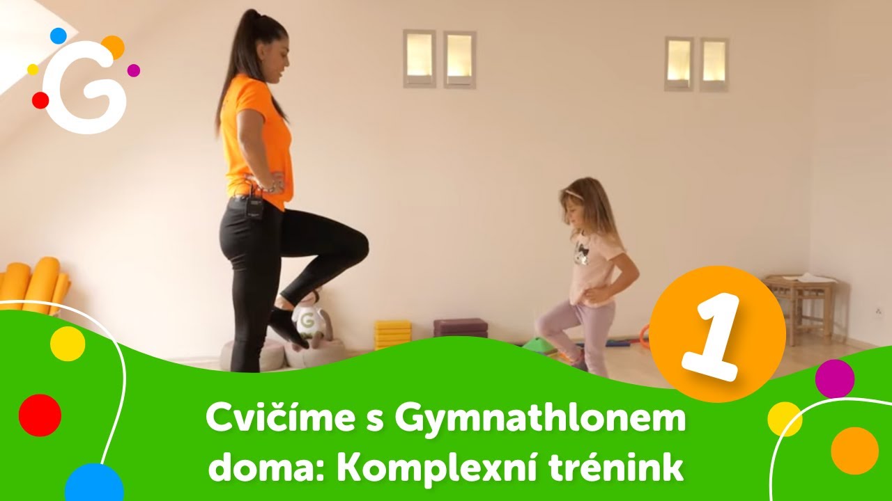 Cvičení pro děti - GymnathlON-LINE: Komplexní trénink 1
