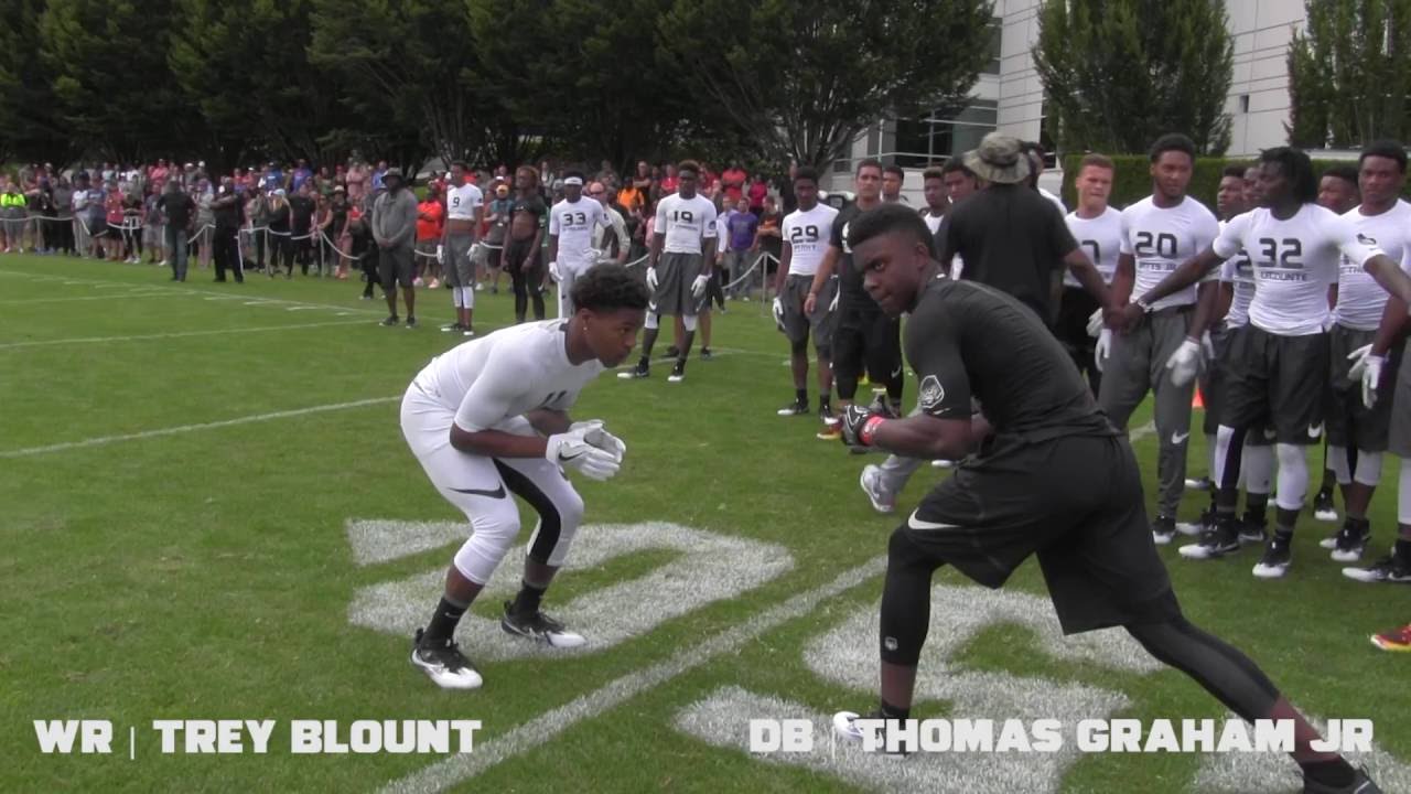 The Opening 2016 | WR vs DB 1 on 1's (WIDE ANGLE)