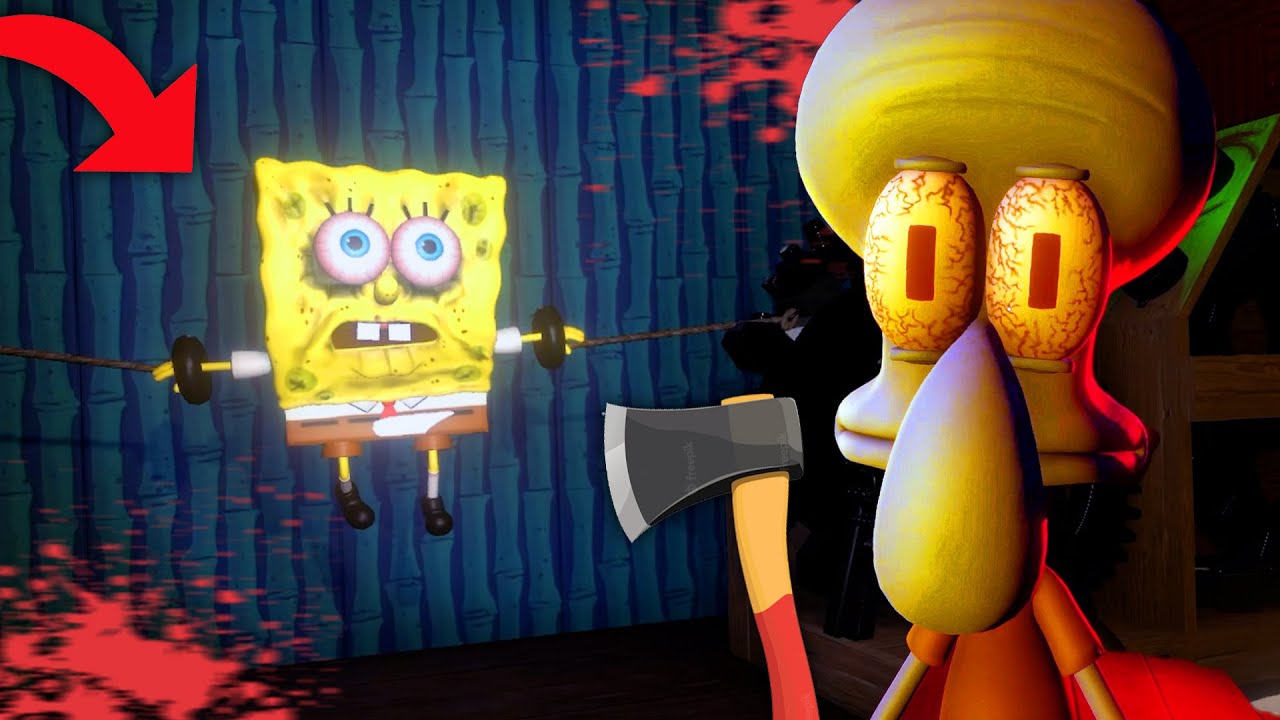 SPONGEBOB e PATRICK SONO STATI RAPITI DA SQUIDWARD CATTIVO!! | Sinister Squidward