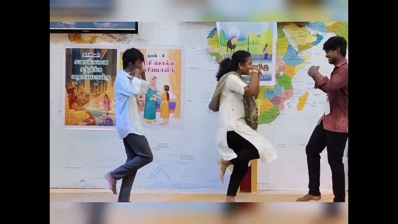 கேரித் என்னும் ஆற்றங்கரையிலே | CFJ VBS 2025 #nicadiocese#tgec#cbc#cbs#kids#song#dance#jesus##love